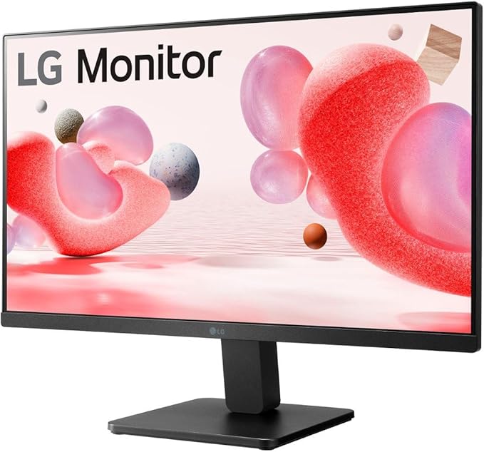 LG 24 inch FHD (1920x1080) Monitor 100Hz 5ms LED Display with sRGB 99% Color Gamut IPS 3-Side Borderless Display AMD FreeSync (HDMI) Black with 5ave HDMI Cable