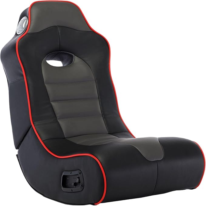 X Rocker Video Gaming Floor Rocker Chair Built-in Audio Foldable for Gamers Bedroom or Game Room for Boys Girls Teens 5-17 Gifts for Gamers