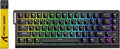 ATTACK SHARK X68 HE Rapid Trigger Mechanical Gaming Keyboard 60% Wired TKL with Adjustable ActuationHall Effect Magnetic Switch8KHz Polling RateRGB BacklitTop Mount for PC Mac Esport Gamer(Black)
