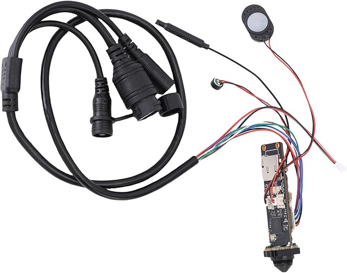 Zopsc 5MP Security Camera Module OS04D10 25FPS HD with Human Vehicle Detection HI3516C Chip H.265 Compression 1T 512GB Card Support Replacement Module