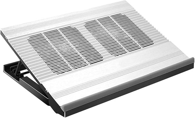 10-15.6 Laptop Cooler Cooling Pad | Ultra Slim Portable 2 Quiet Big Fans 1300RPM with USB Line Built in | Simple and Easy Use Design (Color : B) (A)