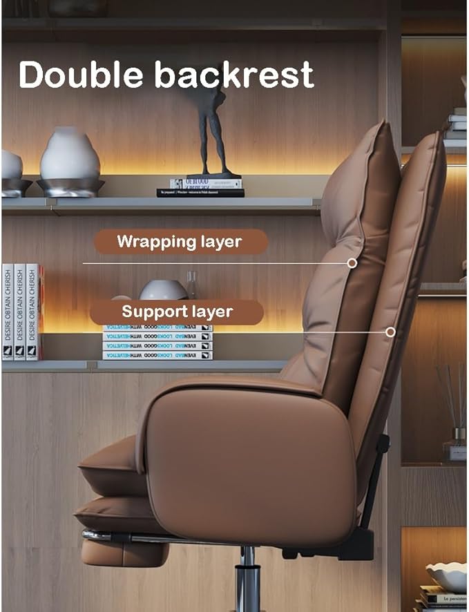 Gaming chair  Home Office Desk Chairs Chair Computer Sofa Chair Can Lie Leisure Desk Chairs with Wheels Gaming Chairs for Adults Office Chair Lift Desk Chair for Living Room Bedroom ( Color : Nero