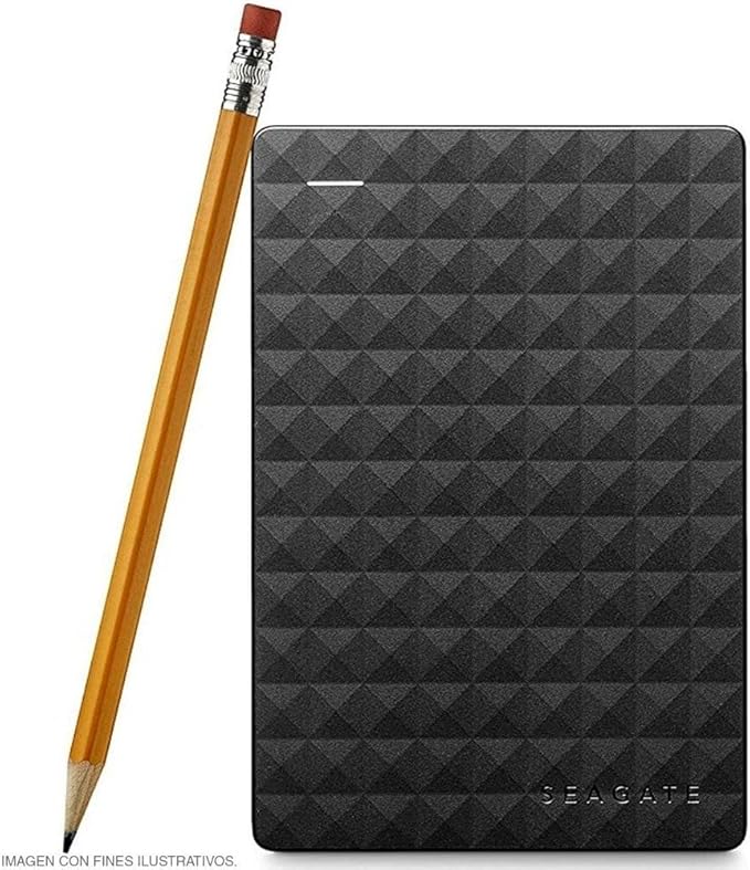 Seagate Expansion Portable 2TB External Hard Drive HDD – USB 3.0 for PC Laptop (STEA2000400)  black