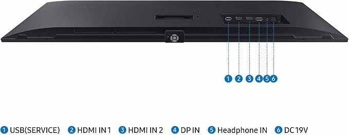 SAMSUNG 34 ViewFinity S50GC Series Ultra-WQHD Monitor 100Hz 5ms HDR10 AMD FreeSync Eye Care Borderless Design PIP PBP LS34C502GANXZA 2023 Black