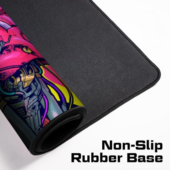 Breathing Evil Gaming Desk Mat – Large Extended Mouse &amp Keyboard Pad