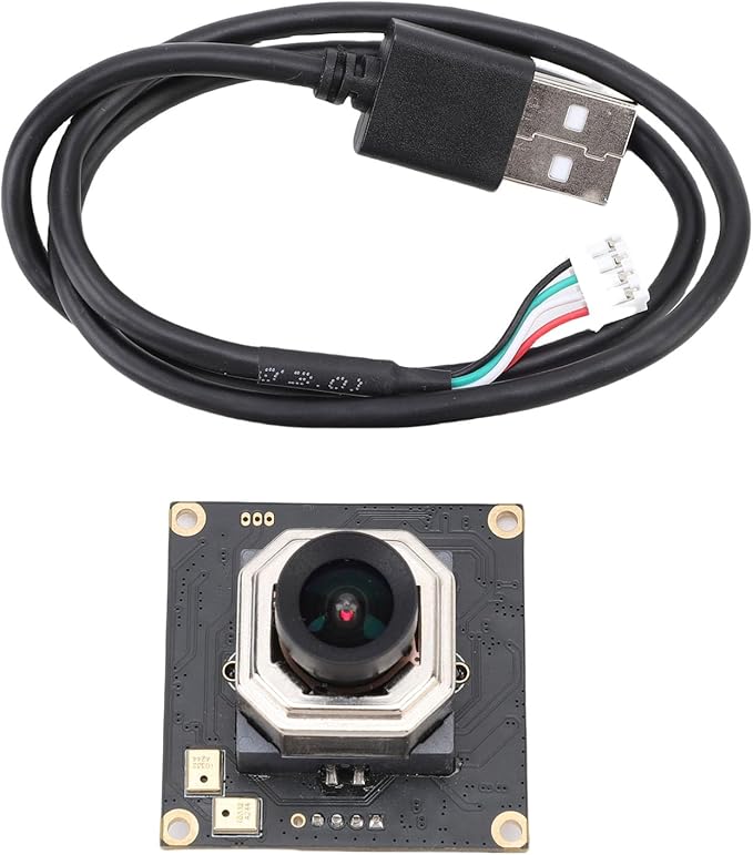 USB Camera Module 12MP 1080P 4K Color Night Viewing High Speed Autofocus 85 Degree Viewing Angle Industrial Security Webcam for Face Recognition