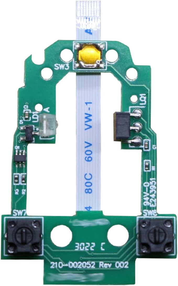 ZEZEFUFU Mouse Key Board Mouse Wheel Button Board Replacement for Logitech G900 G903 Mouse Roller Board