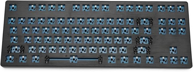 KPREPUBLIC Smart Duck xs87 87 Key Mechanical Keyboard kit 80% TKL hot swappable Switch Lighting Effect RGB Switch led Type c Software Macro (SmartDuck XS87 Kit x1)