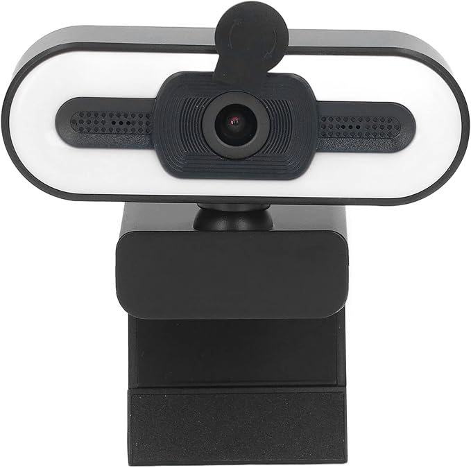 1080P HD Web Camera with Auto Focusing and Noise Reduction Plug and Play USB Computer Webcam for Desktop – Clear Video Calls Wide Compatibility for Work and Study