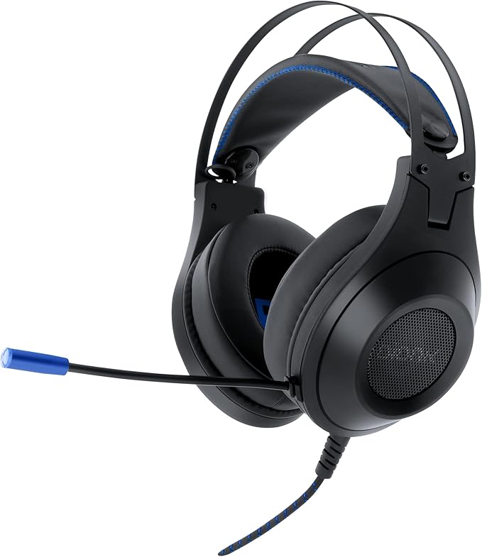 Bionik Sirex Gaming Headset with Mic for PS5: 50MM Drivers Memory Foam Mute Switch Adjustable Head Beam PS4/Xbox Series XS/Nintendo Switch OLED/PC/Mac