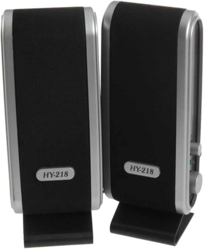 4 Pcs USB Computer Speakers Portable Speaker Stereo 3.5mm with Ear Jack for Desktop PC Laptop