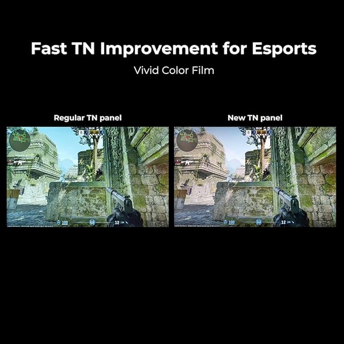 BenQ Zowie XL2586X+ 24.1 New Fast TN 600Hz Gaming Monitor DyAc 2 1080p Auto Game Mode by XL Setting to Share Height Adjustment Powered by Industrial-Grade Bearing Design S Switch Shielding Hood