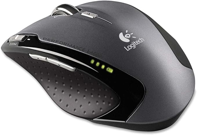 Logitech VX Revolution Ergonomic Design Cordless 2.4 GHz Wireless Laser Mouse for Notebooks/Laptops/PCs with Hyper-Fast Scrolling