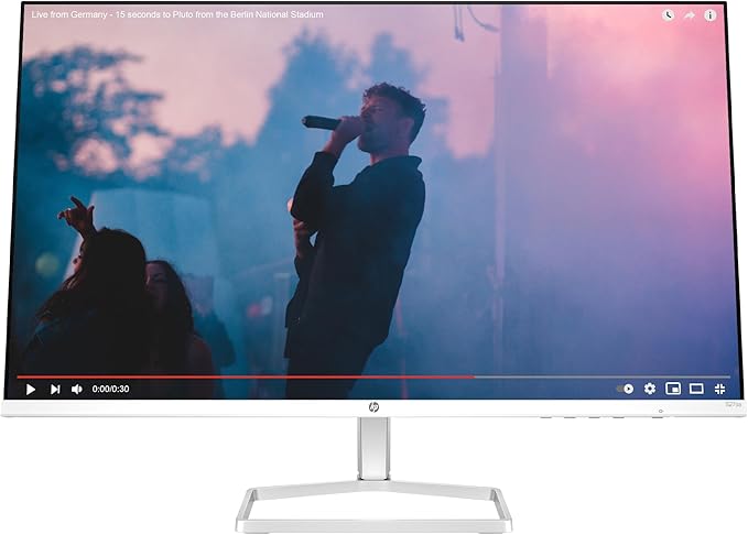 HP Series 5 27 inch FHD Monitor Full HD Display (1920 x 1080) IPS Panel 99% sRGB 1500:1 Contrast Ratio 300 nits Eye Ease with Eyesafe Certification 527sa (2024)