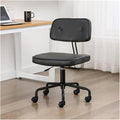 Adjustable Office Computer Chair with Armrest Office Chairs Office Furniture Home Soft Cushion Computer Armchair Lift Swivel Gaming Chair(Black)