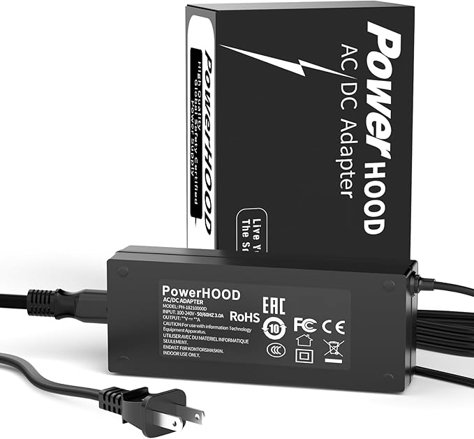 20.5V AC/DC Adapter Compatible with Targus USB C Docking Station Universal DV4K USB C Laptop Docking Station DOCK192 DOCK192USZ DOCK192USZ-90S DOCK192-A Power Supply Cord Charger Cable PSU