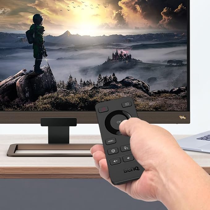 BenQ EW3280U 32 inch 4K Monitor | IPS | Multi Media with HDMI connectivity HDR Eye-Care Integrated Speakers and Custom Audio Modes