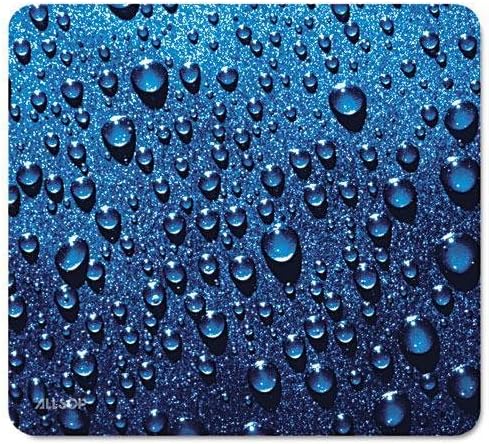 ALLSOP 30182 Naturesmart Mouse Pad Raindrops Design 8 3/5 x 8