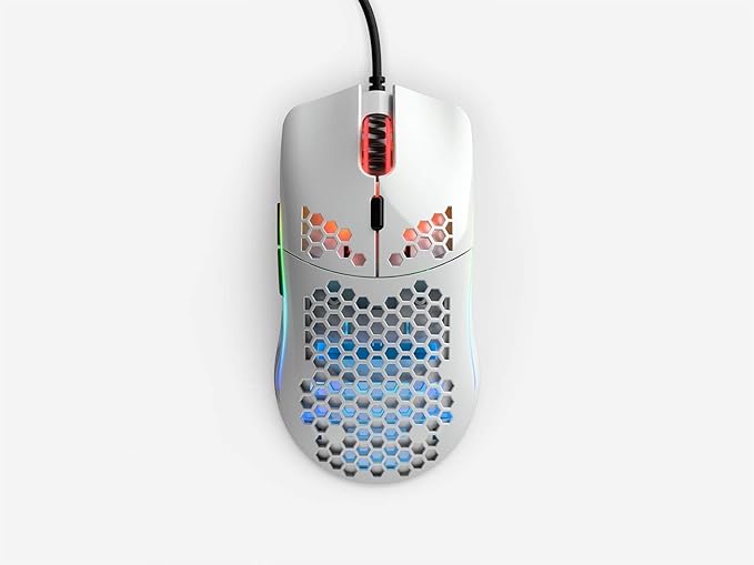 Glorious Model O Gaming Mouse Glossy White (Renewed)