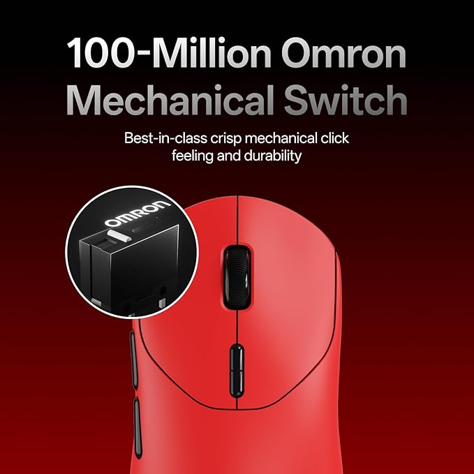 Rapoo VT2 Wireless Gaming Mouse True 8K Wireless Polling Rate 53g Lightweight Up to 750 Hr Battery Nordic nRF54L15 MCU 100-Million Mechanical Switch 10 Programmable Buttons Macro Enabled