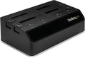 StarTech.com 4-Bay USB 3.0 To SATA Hard Drive Docking Station USB Hard Drive Dock External 2.5/3.5 SATA III SSD/HDD Docking Station Hot-Swap Hard Drive Bay Top-Loading (SDOCK4U33)Black