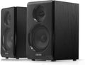 Edifier R33BT Active Bluetooth Computer Speakers - 2.0 Bookshelf Speaker - Powered Studio Monitor Black - Pair