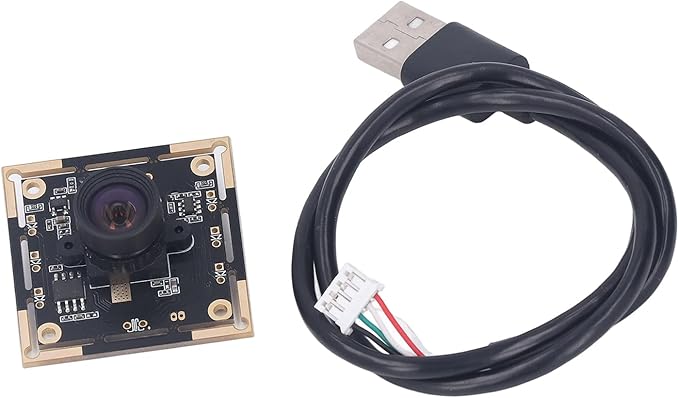 3 Pcs 1MP USB Camera Module USB 2.0 30 FPS Web Camera Module 100 Degree with Distortion Panorama OV9732 Computer Web Camera Board for Computer Laptop Plug and Play