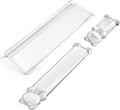 16.9inch Computer Keyboard Stand for Desktop Gel Keyboard Wrist Rest Set for Ergonomic Typing Comfort &amp Support for Office Work Gaming (Cute White Bear)