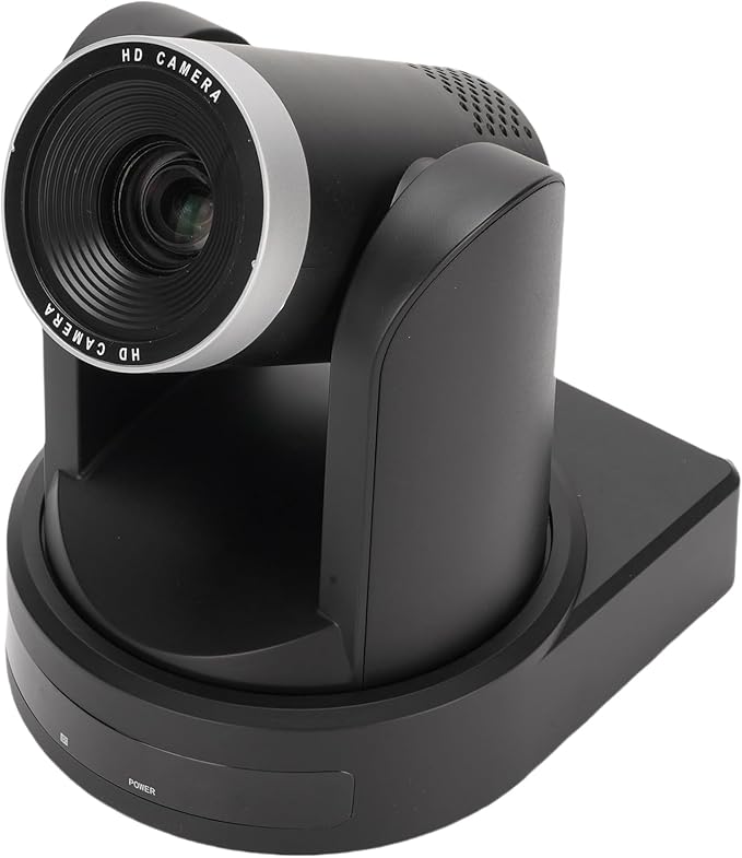 Yunseity Conference Room PTZ Camera HD 1080P 12X Optical Zoom SDI IP USB3.0 Camera for AI Automatic Tracking Support 255 Preset Positions (US Plug)