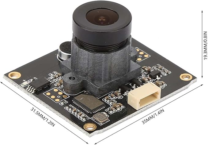 2 Million Pixels USB Camera Module Wide Angle Lens Tiny Robot Camera Suitable for Car Recorders Search Engines Etc