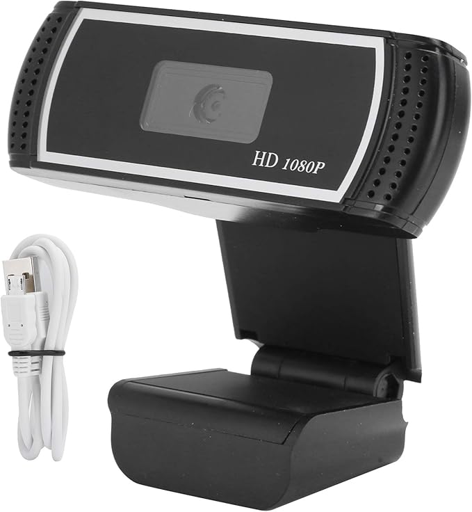1080P Webcam with Microphone 30FPS Full 5MP Web Camera Widescreen USB Computer Camera for PC Laptop Desktop Conference for Video Calling Live Streaming Zoom