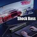 Computer Speakers PC Speaker for Desktop Desk Computer Sound Bar 3.5mm Aux-in Connection USB Powered for Laptop Monitor