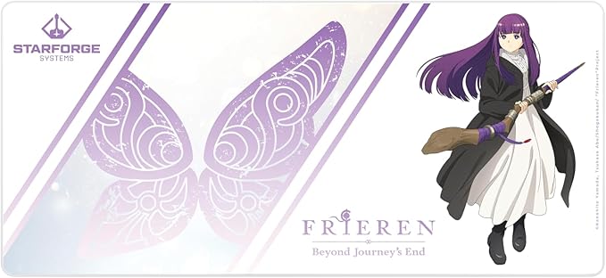 Fern - Frieren: Beyond Journey's End Anime Gaming Desk Mat – Large Extended Mouse &amp Keyboard Pad