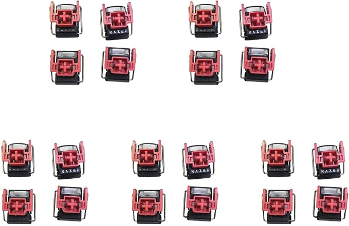 4Pcs V2 Slient Liner Optical Switches for Huntsman Gaming Mechanical Keyboard Hot Swap Switch Huntsman Gaming Keyboard V2 Linear Clicky