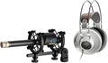 Audiosavings Se Electronics RN17 Small Diaphragm Condenser Recording Microphone w/Changeable Capsule 200 Ohm 48V K701 Open-Back 62 Ohm Headphones 10-39800 Hz 105 dB SPL/V 2-Items