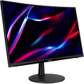 acer Nitro ED240Q 24 Curved VA Monitor FHD 1080p 1ms 250 nits 3000:1 1500R AMD FreeSync Anti-Glare HDMI/VGA 178° View VESA Mount Tilt Black 100x100mm Mountable (Renewed)
