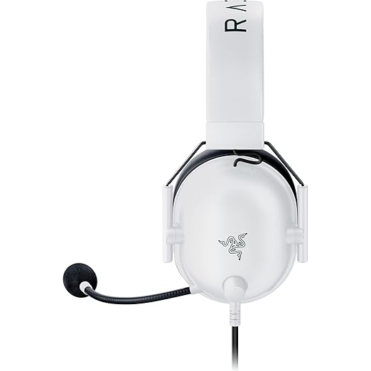 Razer BlackShark V2 X Xbox Gaming Headset: 50mm Drivers - Cardioid Mic - Lightweight - Comfortable Noise Isolating Earcups - for Xbox Series X Series S PS5 PC Switch via 3.5mm Audio Jack - White