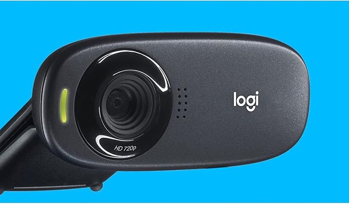 Logitech C310 Hd Webcam 1280 Pixels X 720 Pixels 1 Mpixel Black