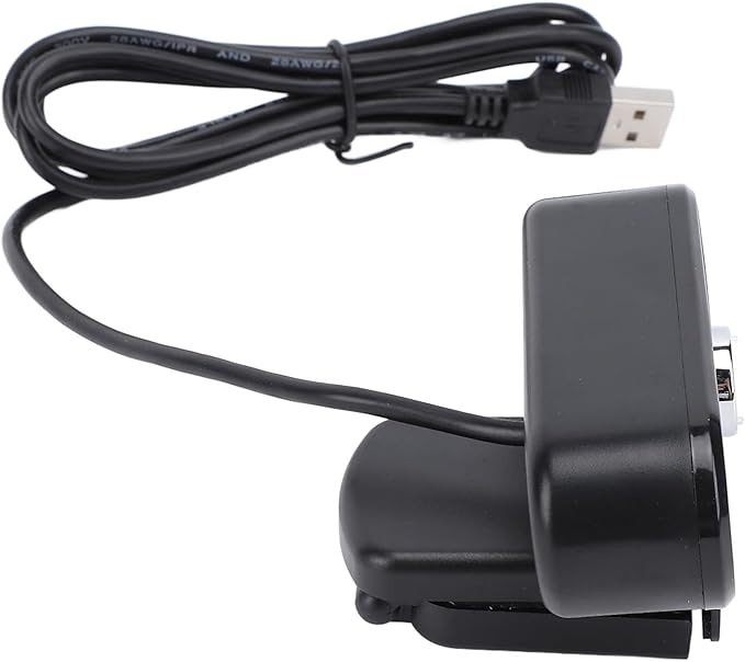 Full HD 1080P USB Webcam Computer Camera with Noise Reduction Mic 120° Wide Angle Lens Plug and Play 360° Rotation for Video Conferencing