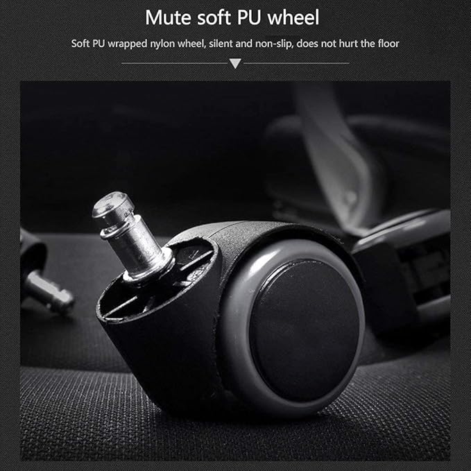 Office Chair Ergonomic Chair Computer Chair PU Gaming Chair Office Chair Conference Chair Gaming Work Chair Backrest Swivel Chair Chair (Color : Brown) Needed