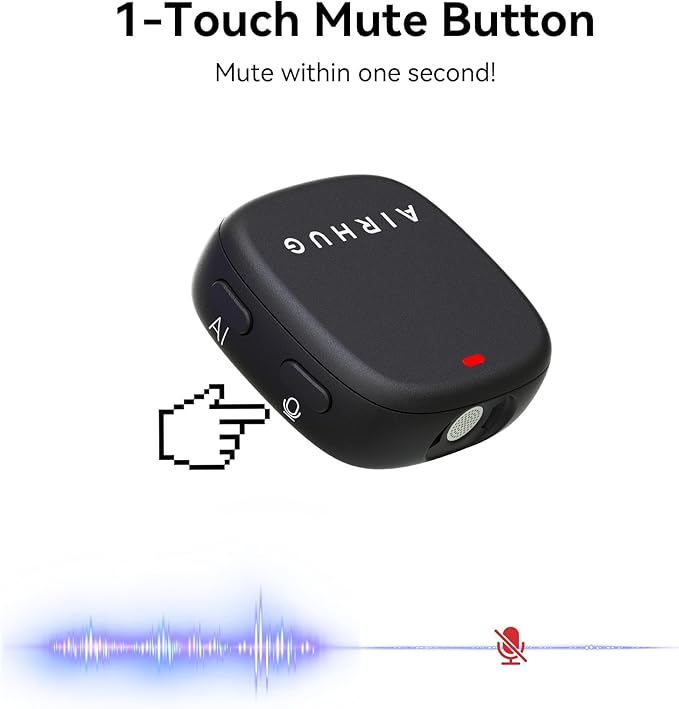 AIRHUG 3 in 1 1080P Webcam with Conference USB Microphone