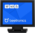 Beetronics 12 Inch Touchscreen Monitor | Full HD 1080p | 12TSV7M – Industrial-Grade Professional 10-Point Multi Touch Display for PC Mac Linux – HDMI DisplayPort USB-C VGA Inputs
