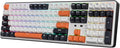 Redragon K689 PRO Wireless Gasket RGB Gaming Keyboard 108 Keys Mechanical Keyboard w/Extra 4 Hotkeys Upgraded Hot-swappable Socket 3-Layer Noise Dampening Round PBT Keycaps Custom Linear Switch