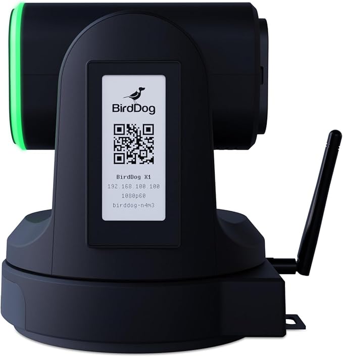 BirdDog X1 20x HD PTZ Camera Black