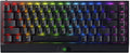 Razer BlackWidow V3 Mini HyperSpeed 65% Wireless Mechanical Gaming Keyboard: Green Mechanical Switches Tactile &amp Clicky - Doubleshot ABS Keycaps - Chroma RGB - Up to 200 Hr Battery - Snap Tap