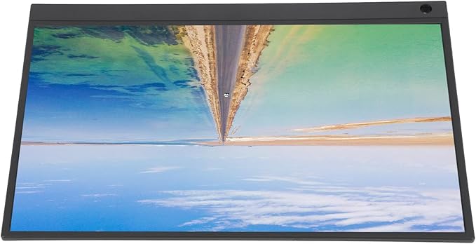 15.6 Inch Portable Monitor with Touchscreen HDR Display Dual Screen Usage Mobile Screen Projection Wide Compatibility Lightweight and Portable
