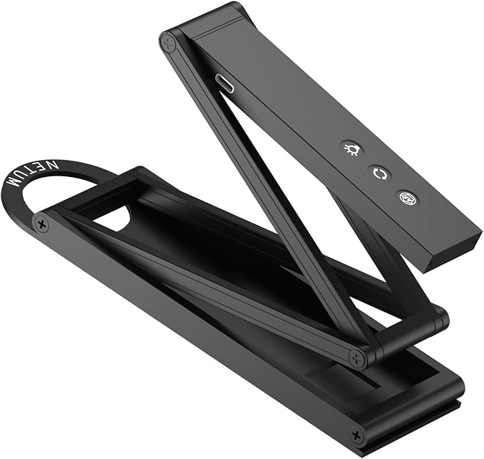 NetumScan 4K USB Book Document Camera &amp Webcam with Built-in Microphone &amp AutoFocus USB Visualiser A3-Size Built-in 3-Level LED Foldable for Web Distance Learning&ampTeaching Compatible Ma