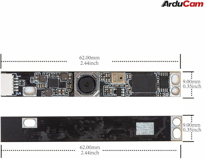 Arducam IMX219 8MP Autofocus USB Camera Module 3280(H)×2464(V)@30fps with Single Microphone for Linux Windows and Mac OS