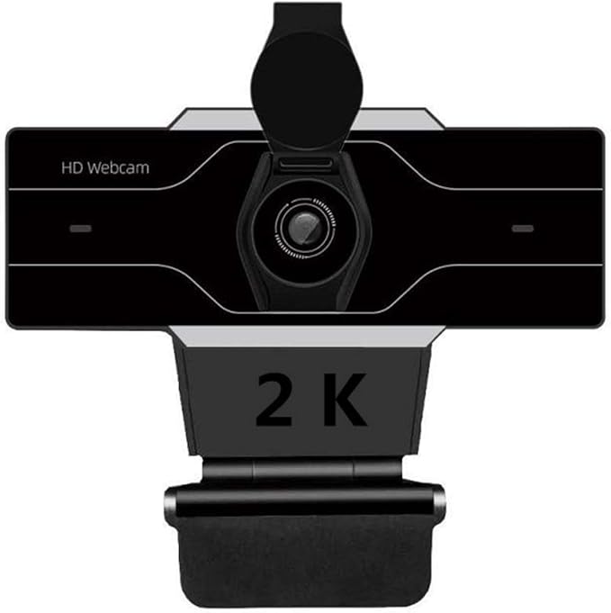 Computer Camera 1080P Full HD Web Camera with Microphone USB Plug Web Cam for PC Computer Laptop Desktop Camera (Color : 2K)