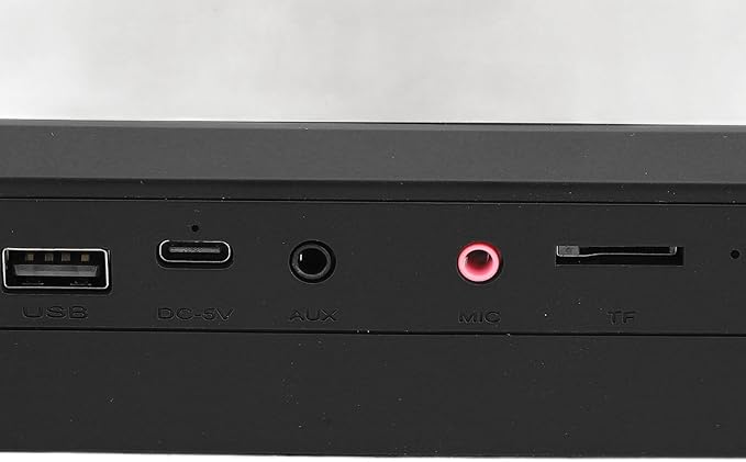 Computer Speakers for PC Desktop RGB Gaming PC Sound Bar with Keyboard Shaped Switch Buttons SupportsAUX CableMemory CardUSB Drive Playbacks